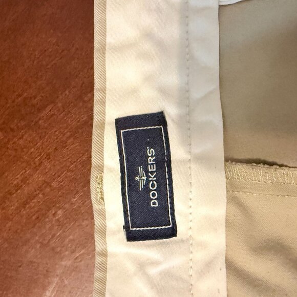 Dockers Mens Khaki Chinos W40 L30 Cotton Blend Professional‎ Work Pants - Picture 2 of 12